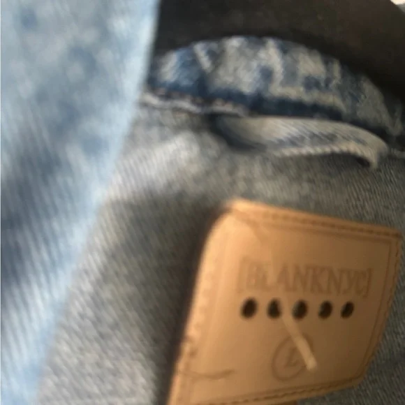 Blank NYC Light Blue Jean Jacket - Picture 7 of 7